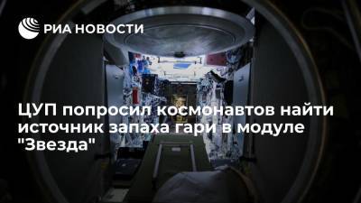 ЦУП попросил Новицкого и Дуброва найти источник запаха гари в модуле "Звезда" на МКС