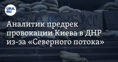 Аналитик предрек провокации Киева в ДНР из-за «Северного потока»