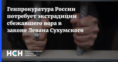 Генпрокуратура России потребует экстрадиции сбежавшего вора в законе Левана Сухумского