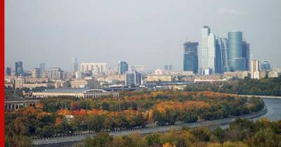 Теплую погоду без осадков прогнозируют в Москве 11 сентября