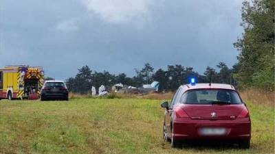 Во Франции разбился туристический самолет: все находившиеся на борту погибли