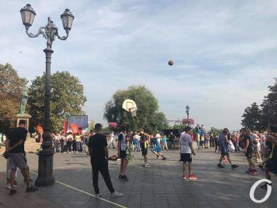 В центре Одессы стартовал спортивный фестиваль (фото)