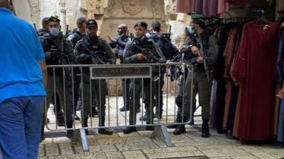 Теракт в Иерусалиме: полицейский ранен в Старом городе - видео