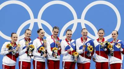 Путин отметил потрясающее своей энергетикой выступление синхронисток на Олимпиаде