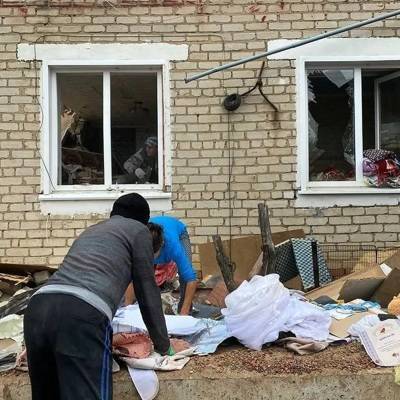 Власти Липецкой области компенсируют ущерб жителям дома, в котором взорвался газ