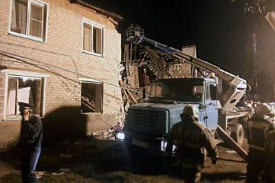 Спасатели закончили работу на месте взрыва газа в доме под Ельцом