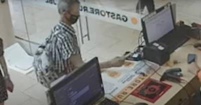 В Калининграде разыскивают мужчину, который расплатился чужой картой (видео)