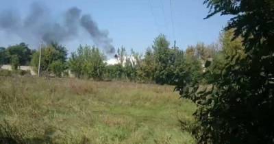 На оккупированном Донбассе на нефтебазе произошел взрыв (ВИДЕО)