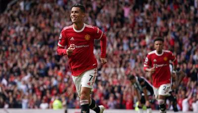 Роналду забил гол в первом же матче после возвращения в Манчестер Юнайтед (видео)