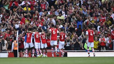 «Арсенал» одержал первую победу в сезоне АПЛ после трёх поражений на старте