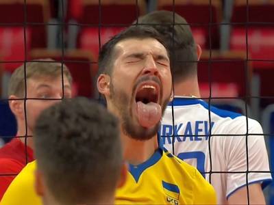 «Слабенькая» Украина дала настоящий бой сборной России на Чемпионате Европы по волейболу