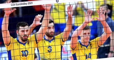 Сборная Украины уступила россиянам в 1/8 финала чемпионата Европы по волейболу