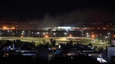 Беспилотники атаковали территорию аэропорта Эрбиля в Ираке