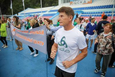 Акция «10000 шагов» прошла во Владивостоке