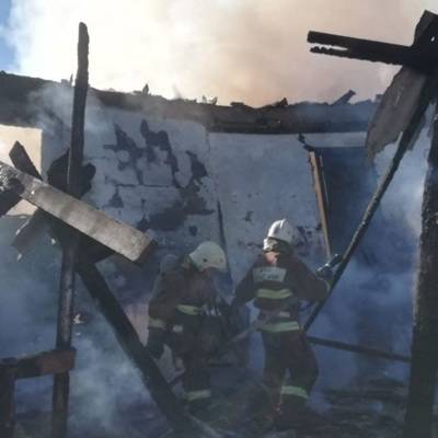 Пожар в жилом доме в Астрахани ликвидирован