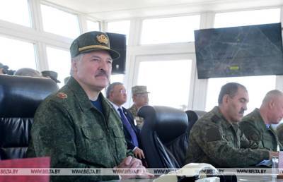 Лукашенко на учении «Запад-2021»: Мы готовы сделать все для мира в Отечестве и безопасности в регионе