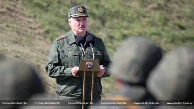 Лукашенко: учения «Запад-2021» проходят на фоне гибридной агрессии западных стран в отношении Беларуси и России