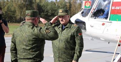 Александр Лукашенко принял участие в белорусско-российском стратегическом учении "Запад-2021"