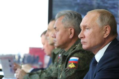 Путин запланировал поездку на военные учения России и Белоруссии