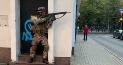 "Боевик" в центре Риги: Минобороны Латвии извинилось перед гражданами. Видео учений