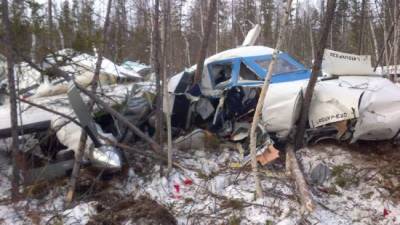 В Иркутской области пассажирский L-410 упал в тайгу при посадке
