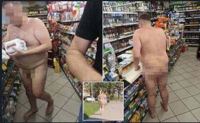 У Польщі п'яний прокурор заявився голяка у магазин й бігав голим по вулицях