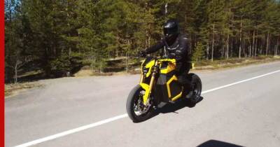 Названа цена необычного электрического мотоцикла Verge TS