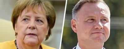 В Германии оскорбились отказом президента Польши от встречи с Меркель