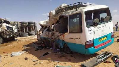 Жертвами ДТП в Алжире стали 18 человек