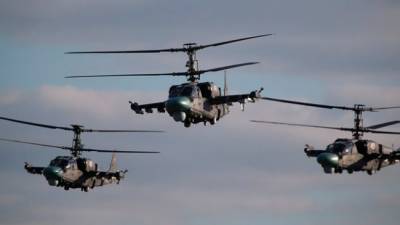 Российские вертолетчики использовали на учениях «Запад-2021» полученный в Сирии опыт