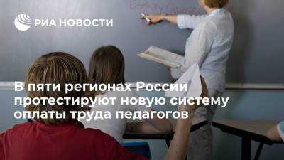 В пяти регионах России проведут эксперимент по новой системе оплаты труда учителей