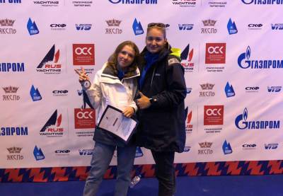 Сахалинка Полина Христникова стала бронзовым призером первенства России по парусному спорту
