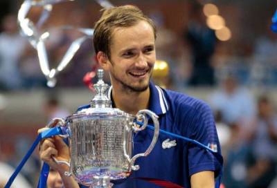 Российский теннисист Медведев впервые выиграл турнир «Большого шлема»