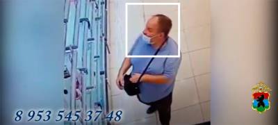 В Петрозаводске разыскивают «видного» мужчину, подозреваемого в краже парфюма из магазина (ВИДЕО)