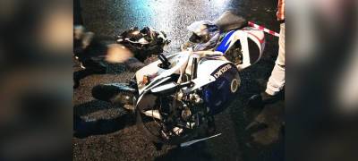 Мотоциклист разбился в аварии на выезде из Петрозаводска (ФОТО)
