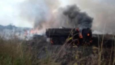 Народная Милиция ДНР уничтожила грузовик морской пехоты ВСУ