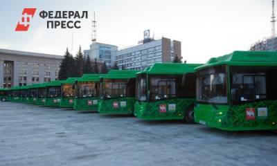 В Челябинск привезли первые автобусы из новой партии