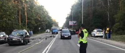Страшное ДТП в Киеве: столкнулись 8 авто, есть пострадавшие