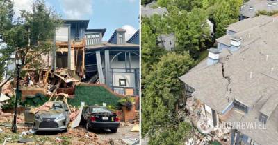 В США произошел мощный взрыв газа: разрушен жилой дом - фото