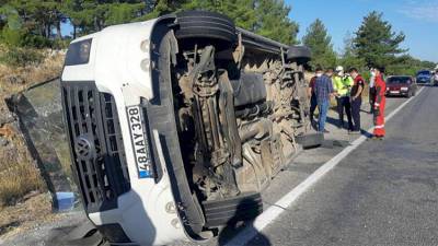 Российские туристы могли пострадать в ДТП с автобусом в Турции