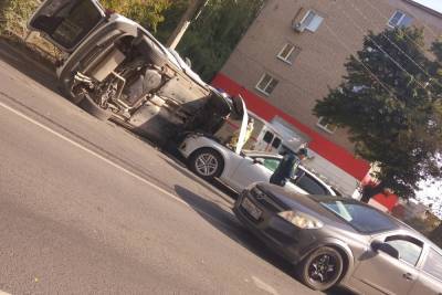 На улице Весенней в Рязани произошла серьёзная авария