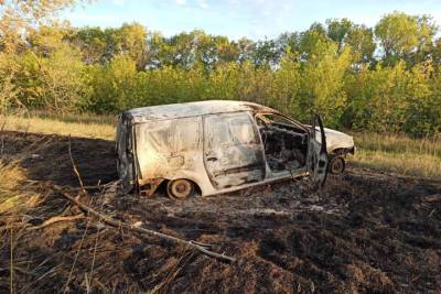 Волгоградец написал ложный донос об угоне сгоревшей служебной машины