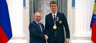 Путин наградил олимпийского чемпиона из Карелии орденом за труд и мастерство