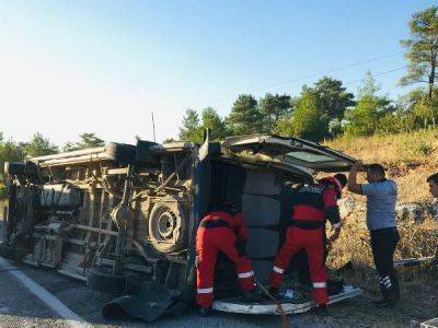 В Турции попал в аварию автобус с российскими и украинскими туристами
