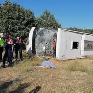 В Турции попал в аварию автобус с украинцами: есть погибший. Фото
