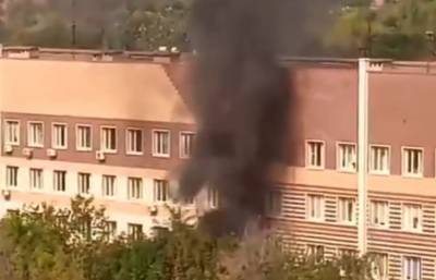 Были слышны крики: возле роддома произошел взрыв, кадры с места ЧП в Донецке