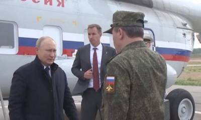 Путин на полигоне Мулино наблюдал за основным этапом учений «Запад-2021» — видео