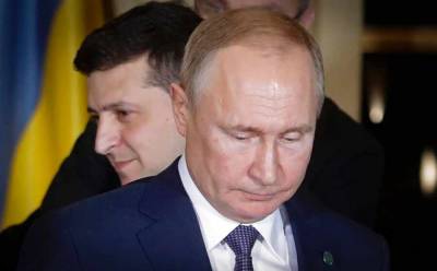 «Внутриукраинский конфликт»: в Кремле оценили бессмысленную встречу Зеленского с Путиным