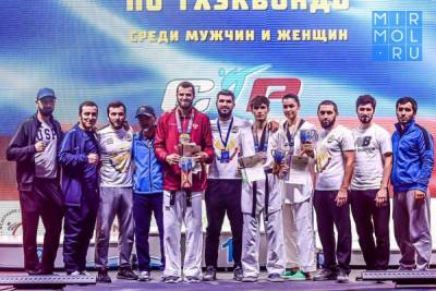 Дагестанские тхэквондисты – медалисты чемпионата России