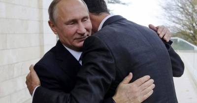 Путин принял Асада в Кремле. Визит не афишировался
